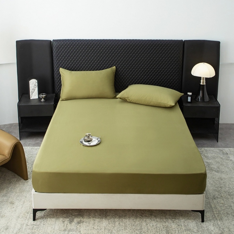 1pc Natural Lyocell Fitted She - огляд і ціна Fitted Bed Sheets Deep Pocket