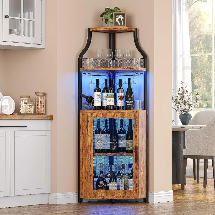 Corner Bar Cabinet for Home Us - огляд і ціна Lighting