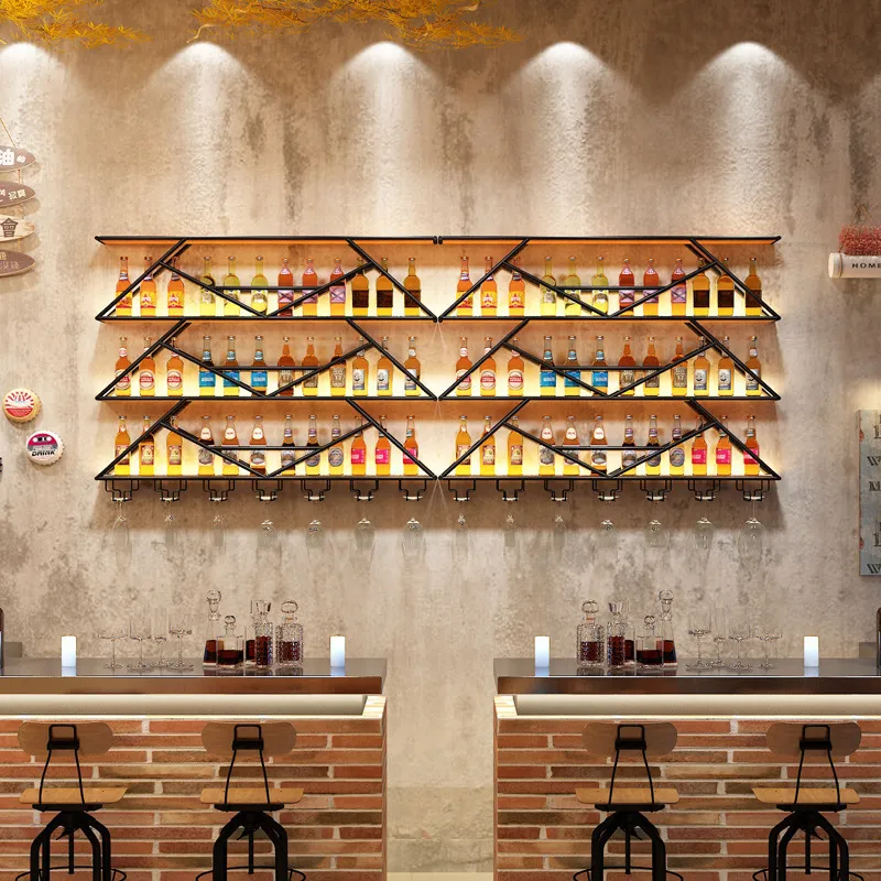 Wall Mounted Wine Rack Wrought - огляд і ціна Storage & Organization