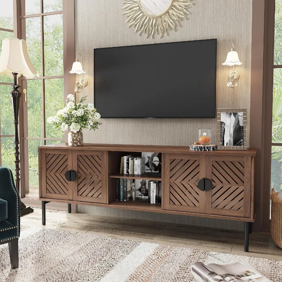 63 TV Stand for Living Room, E - огляд і ціна Storage & Organization