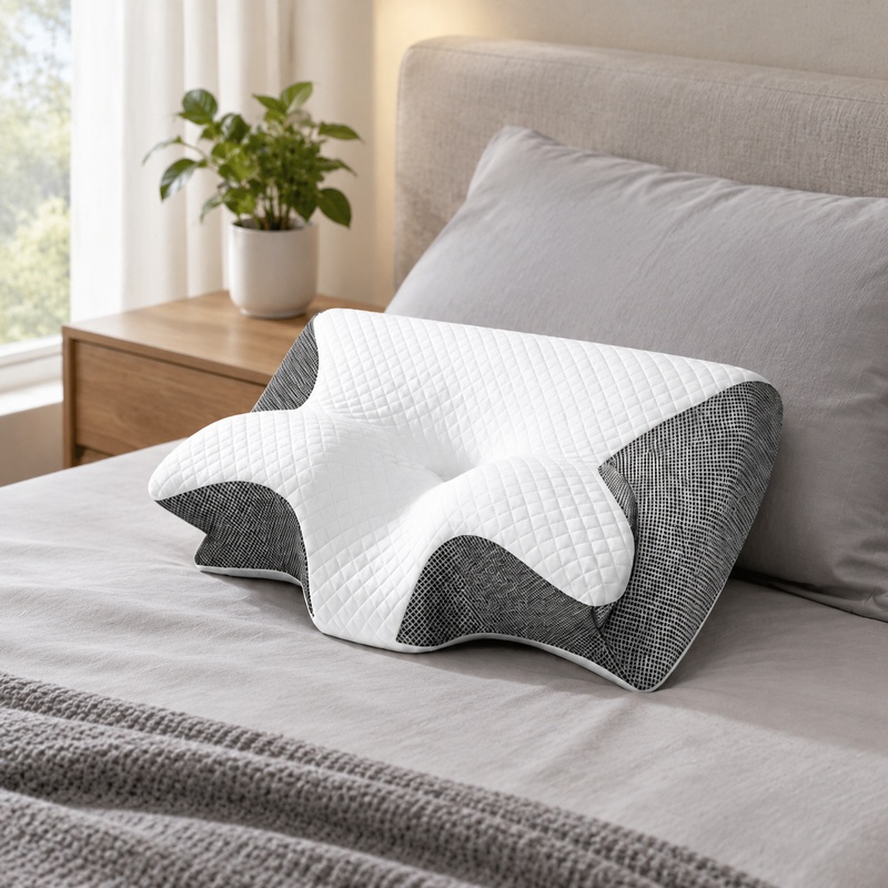 Breathable Orthopedic Memory F - огляд і ціна Memory Foam Orthopedic Pillow Neck Pain