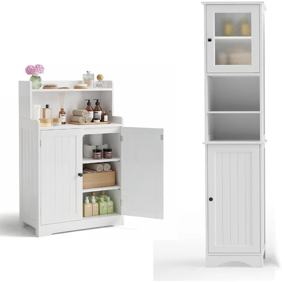 Bathroom storage cabinet combo - огляд і ціна Storage & Organization